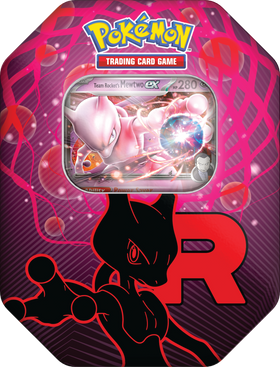 Pokemon : Team Rocket Tin - Mewtwo/ Nidoking / Persian