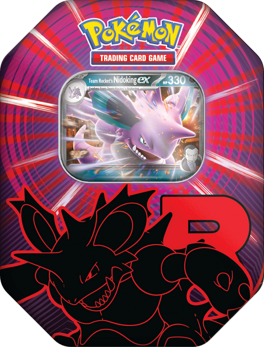 Pokemon : Team Rocket Tin - Mewtwo/ Nidoking / Persian *PRE ORDER*