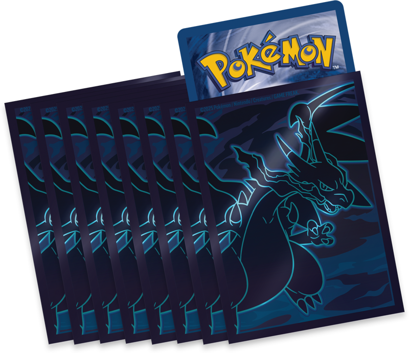 Pokemon : Sealed Phantasmal Flames Sleeves - (65ct)