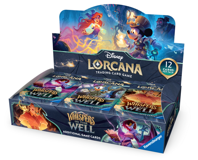 Disney Lorcana : Whispers in the Well - Booster Box (24 Packs) *PRE ORDER*
