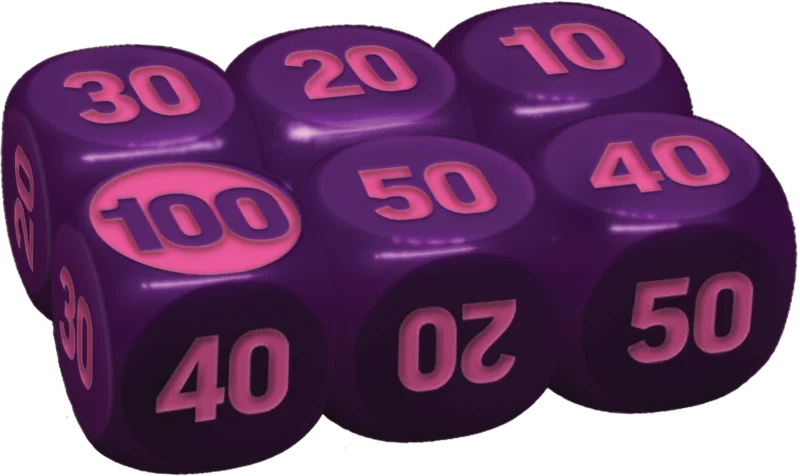 Ascended Heroes Dice Set of 6 Plus Bonus Die - Lockett Labs UK