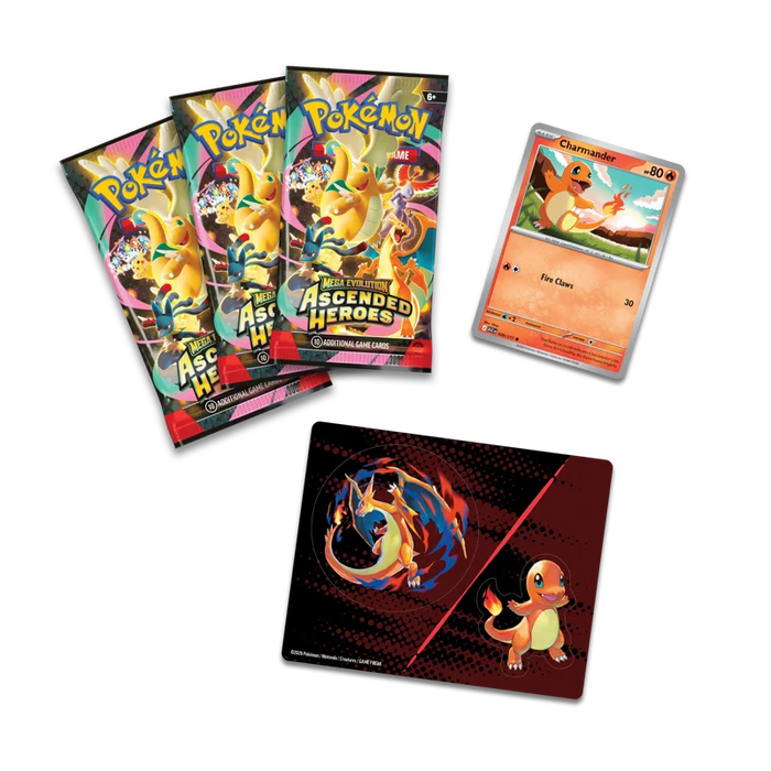 Pokemon : Ascended Heroes - Tech Sticker Charmander