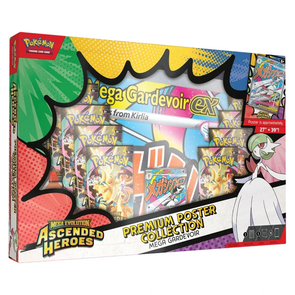 Pokemon : Ascended Heroes - Premium Poster Collection Mega Gardevoir EX
