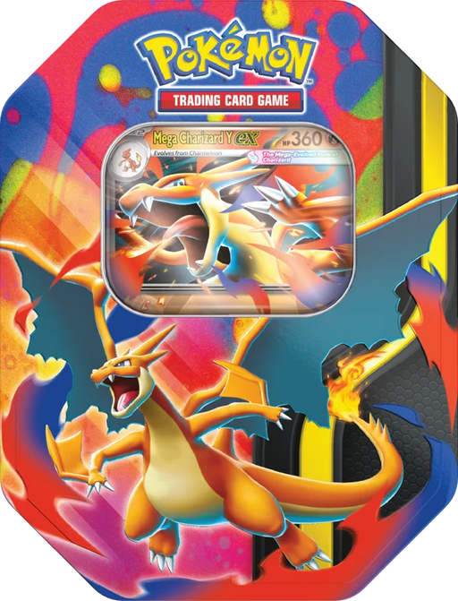 Pokemon : Mega Charizard Y EX Gift Tin - Lockett Labs UK