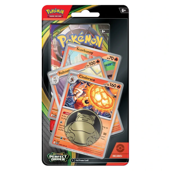 Pokemon : Perfect Order - Premium Checklane Blister - Cinderace