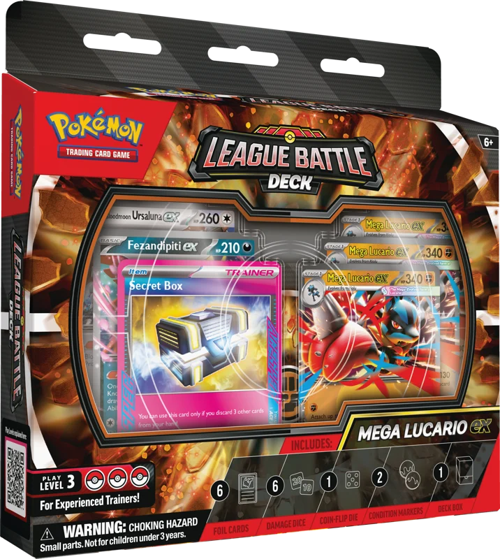 Pokemon : Mega Lucario EX League Battle Deck - Lockett Labs UK