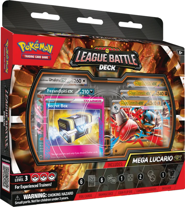 Pokemon : Mega Lucario EX League Battle Deck - Lockett Labs UK