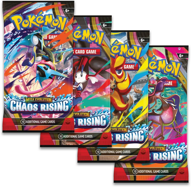 Pokemon : Chaos Rising Booster Pack (x1) - Lockett Labs UK