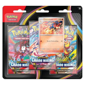 Pokemon : Chaos Rising 3-Pack Blister - Charmeleon