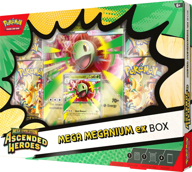 Pokemon : Ascended Heroes - Mega Meganium EX Collection Box