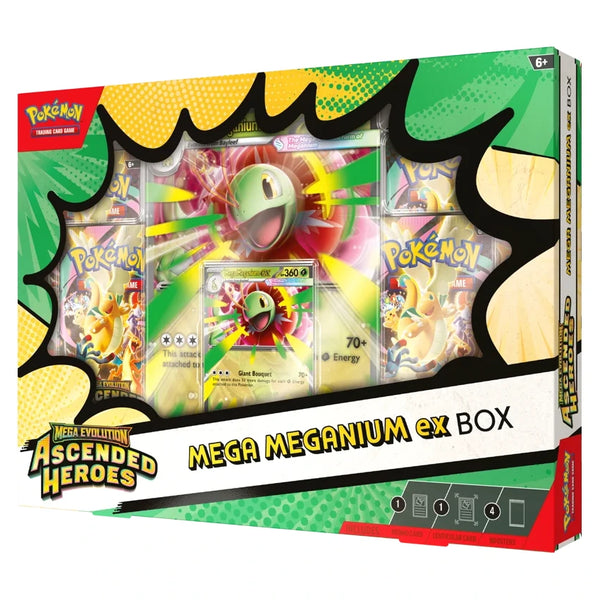 Pokemon : Ascended Heroes - Mega Meganium EX Collection Box