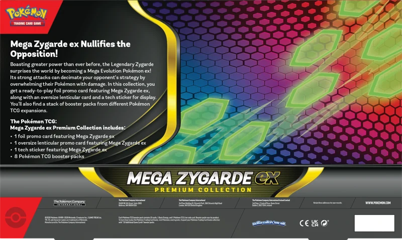 Pokemon : Mega Zygarde ex Premium Collection