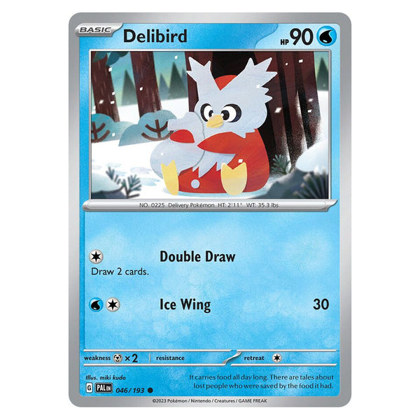 Delibird : PROMO (Snowflake Stamp) (Holo) (Sealed) - 046/193