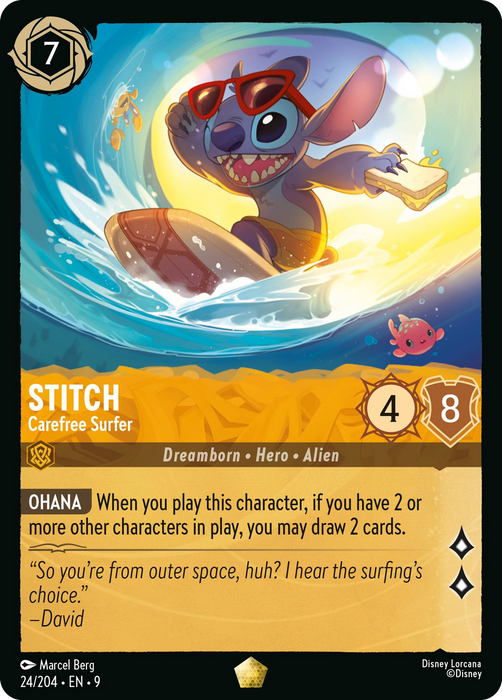 Stitch : Carefree Surfer - 24/204