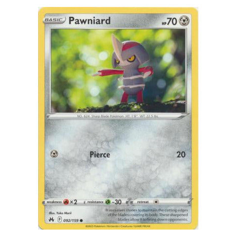 Pawniard : CROWN ZENITH - 092/159