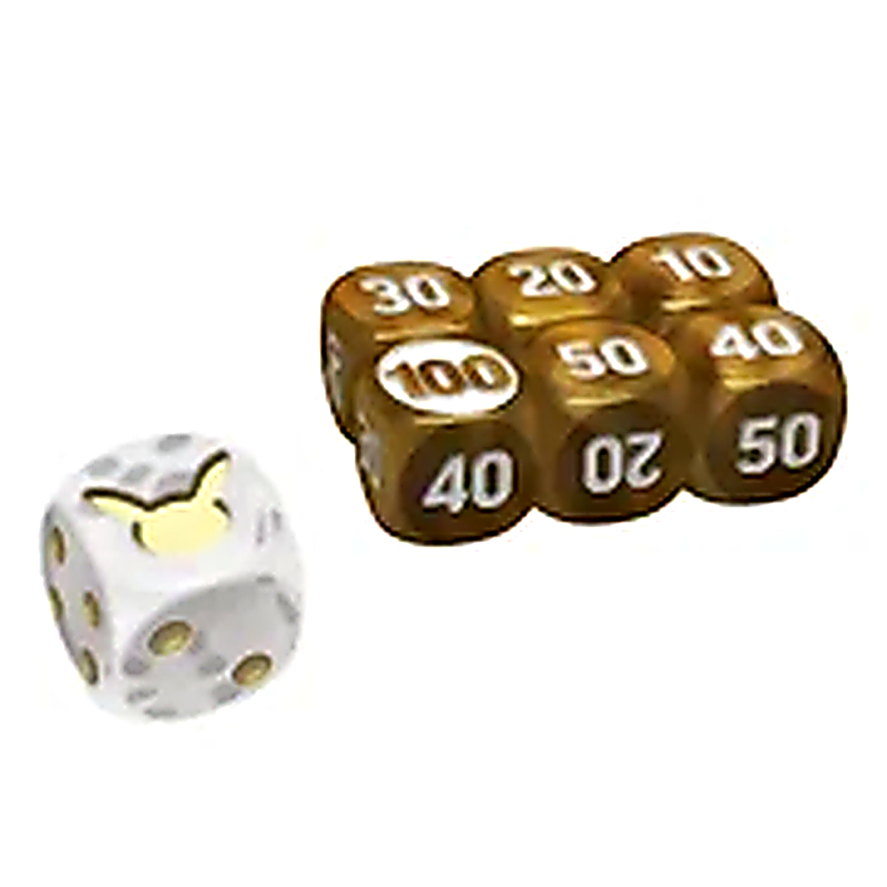 30th Celebration Dice set of 6 Plus Bonus Die