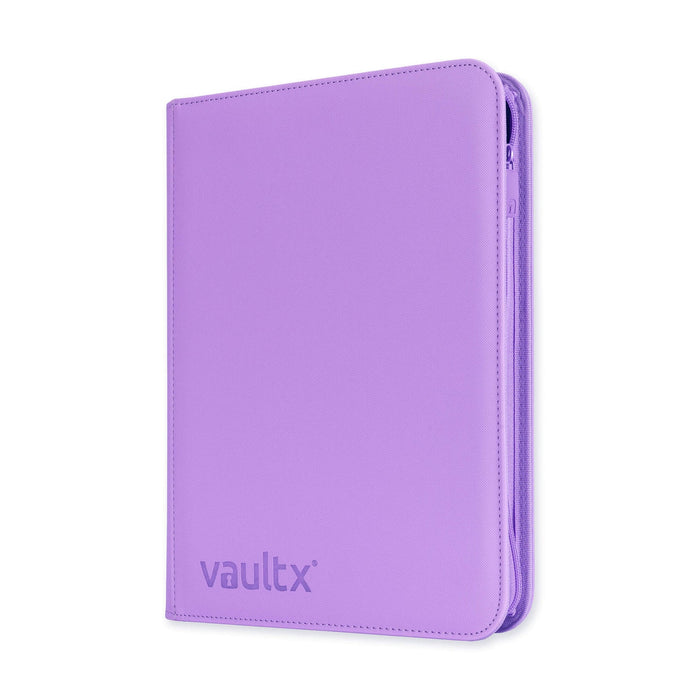 Vault X : 9-Pocket Exo-Tec Zip Binder - Just Purple