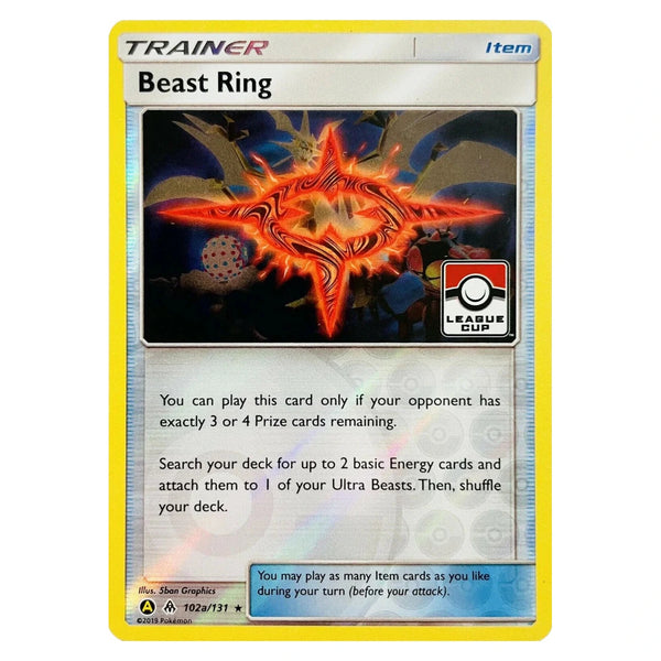 Beast Ring : LEAGUE PROMO (Reverse holo) - 102a/131