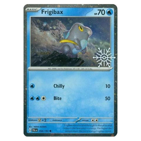 Frigibax : PROMO (Snowflake Stamp) (Holo) (Sealed) - 058/193