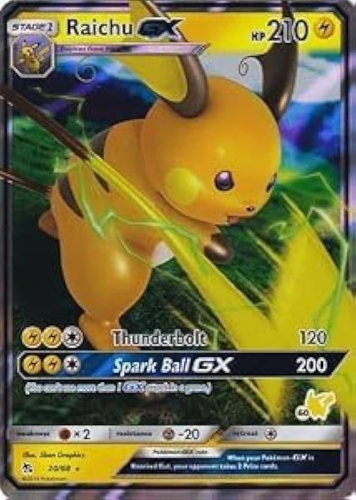 Raichu GX : BATTLE ACADEMY (Pikachu Symbol 60)- 20/68