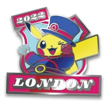 Pokemon Pikachu World Championships London 2022 Pin Badge