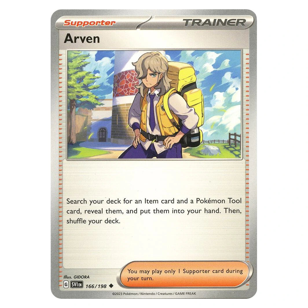 Arven : SCARLET & VIOLET BASE SET - 166/198 trading card