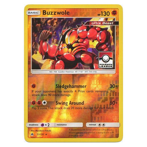Buzzwole : LEAGUE PROMO (Reverse holo) - 77/131