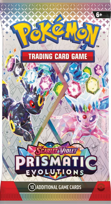 Pokemon Prismatic Evolutions Booster Pack