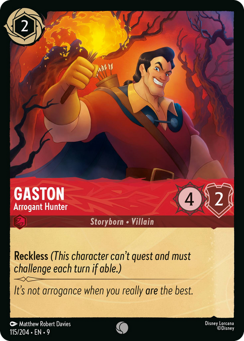 Gaston : Arrogant Hunter - 115/204