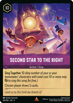 Second Star to the Right - 60/204