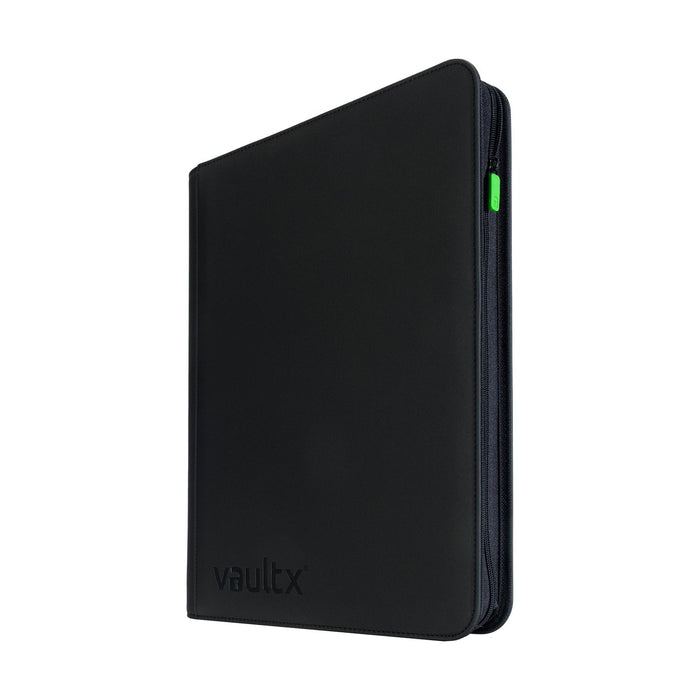 Vault X : 16-Pocket Exo-Tec Zip Binder XXL (1088 Cards) - Signature Black - Lockett Labs UK