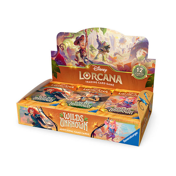 Disney Lorcana TCG : Wilds Unknown - Booster Box (24 Count)