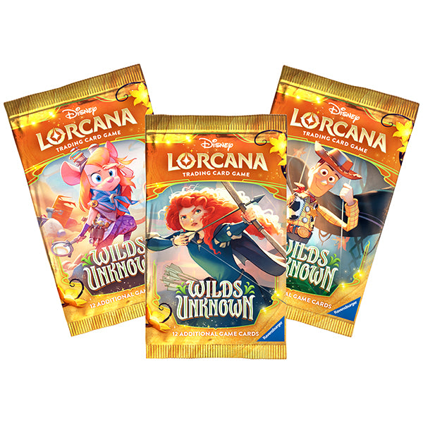 Disney Lorcana TCG : Wilds Unknown - Booster Box (24 Count)