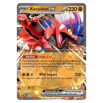 Koraidon ex : PROMO - SVP029 trading card