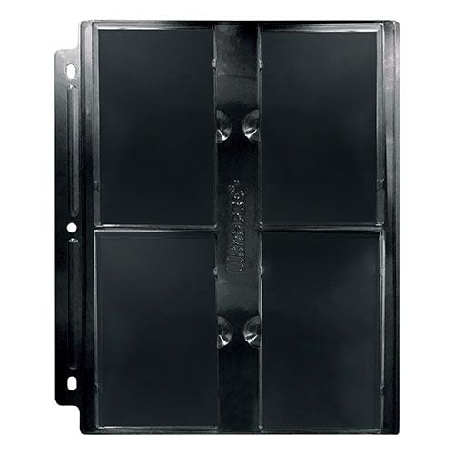 Ultra Pro : Graded Slab Pocket Page (1ct) - Black