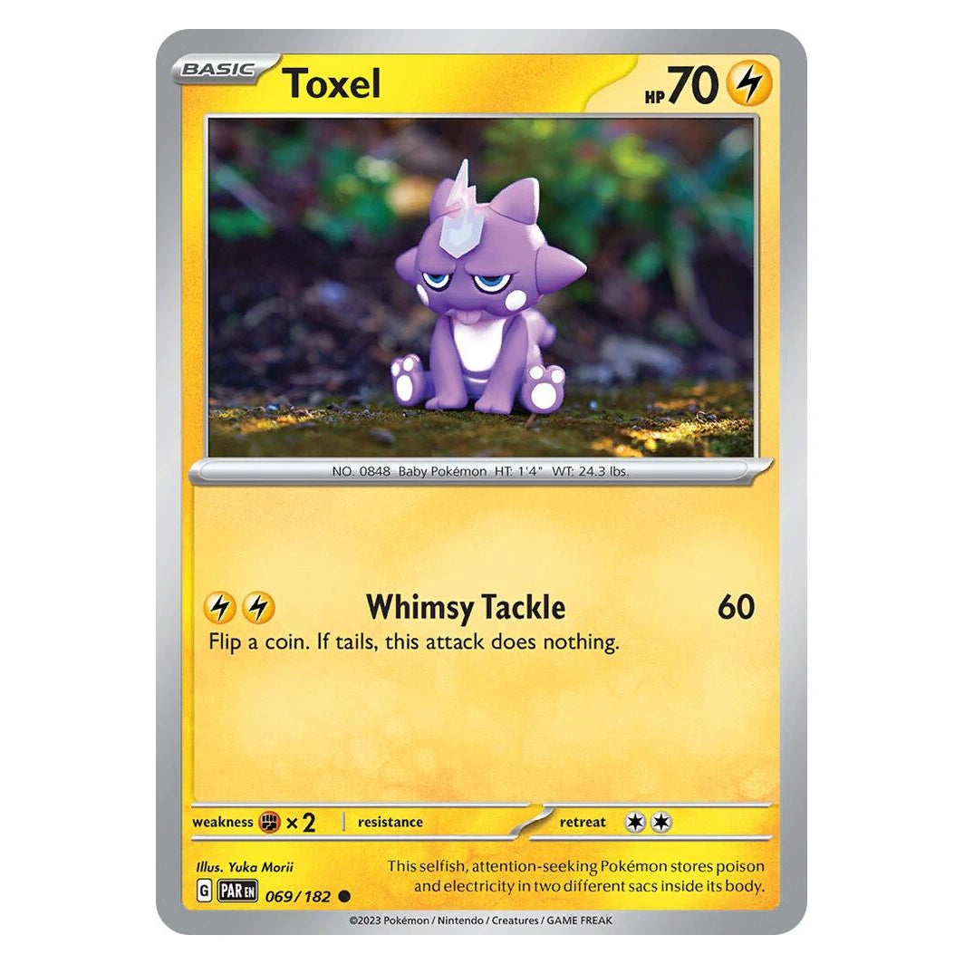 Toxel : PARADOX RIFT - 069/182 trading card