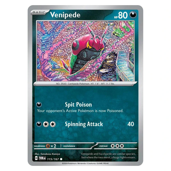 Venipede : TWILIGHT MASQUERADE - 115/167