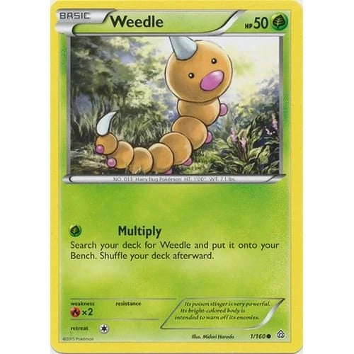 Weedle : PRIMAL CLASH - 1/160