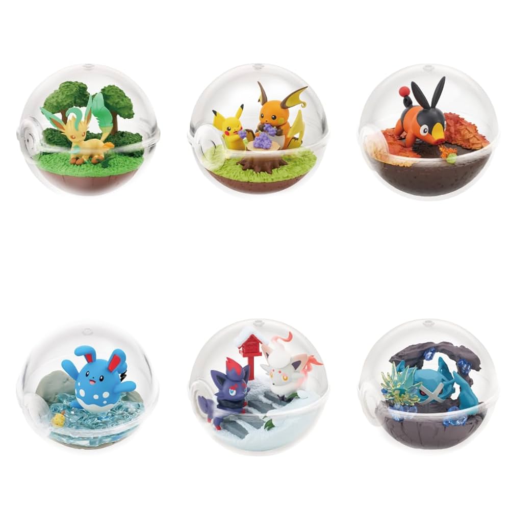 Re-Ment Pokemon : Terrarium Collection 14 - Choose Your Own - Lockett Labs UK