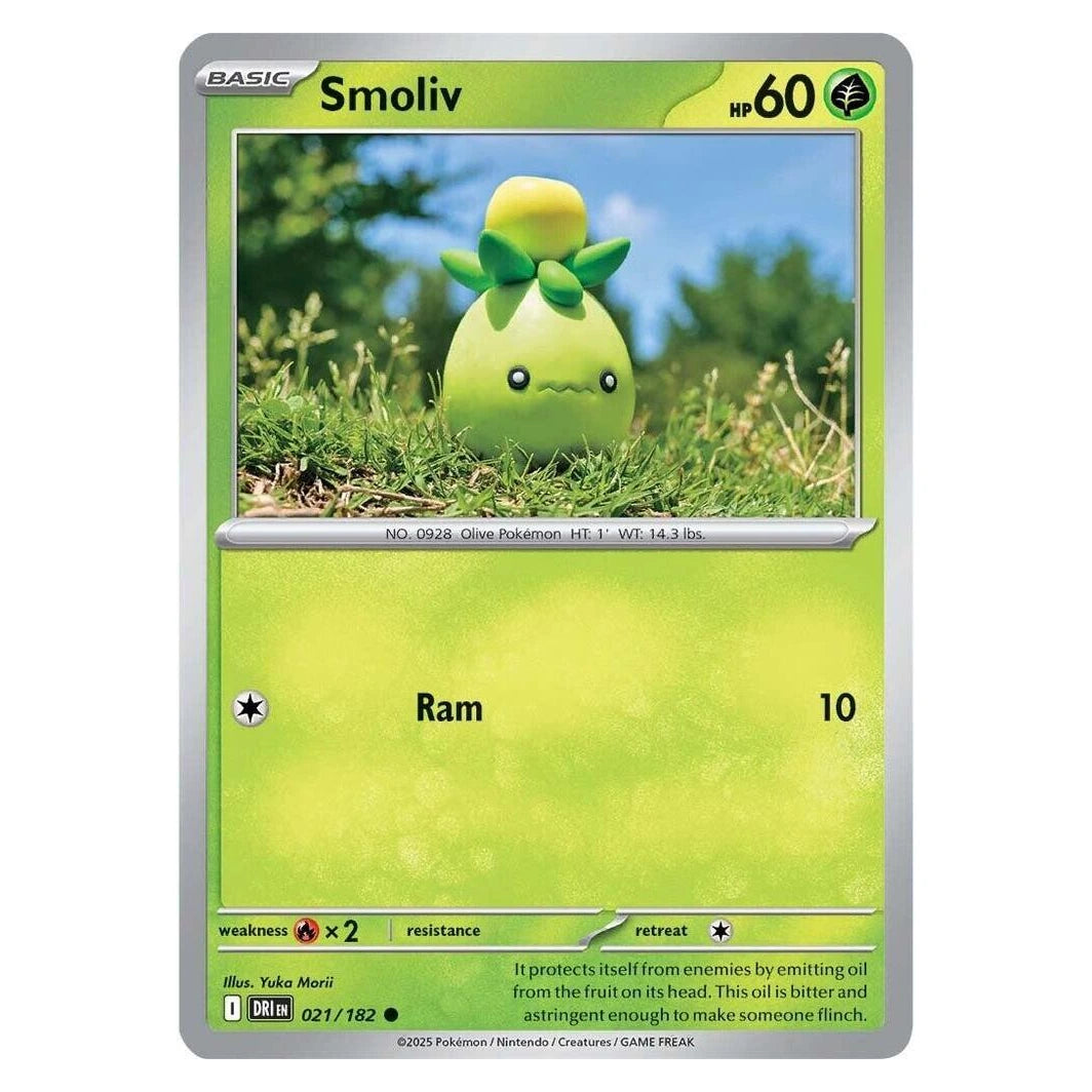 Smoliv : DESTINED RIVALS - 021/182 trading card