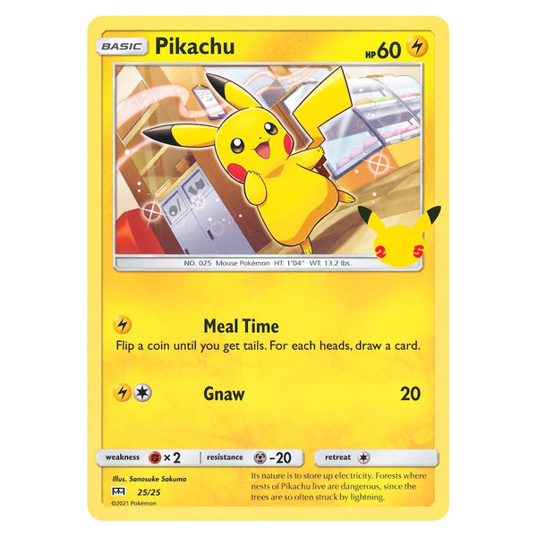 Pikachu : 25TH ANNIVERSARY COLLECTION - 25/25