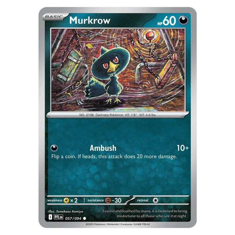 Murkrow : PHANTASMAL FLAMES - 057/94 trading card