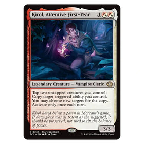 Kirol, Attentive First-Year : LORWYN ECLIPSED - 231 trading card