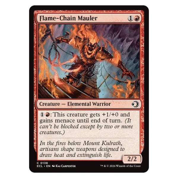 Flame-Chain Mauler : LORWYN ECLIPSED - 138