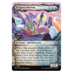 Eclipsed Merrow (Showcase) : LORWYN ECLIPSED - 339 trading card
