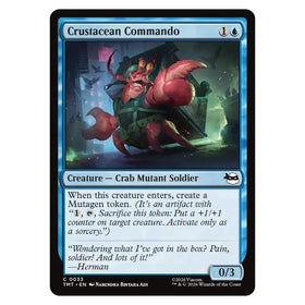 Crustacean Commando : TEENAGE MUTANT NINJA TURTLES - 33 trading card