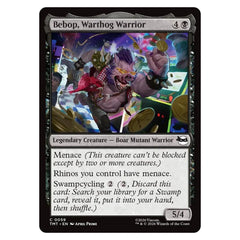 Bebop, Warthog Warrior (Foil) : TEENAGE MUTANT NINJA TURTLES - 59