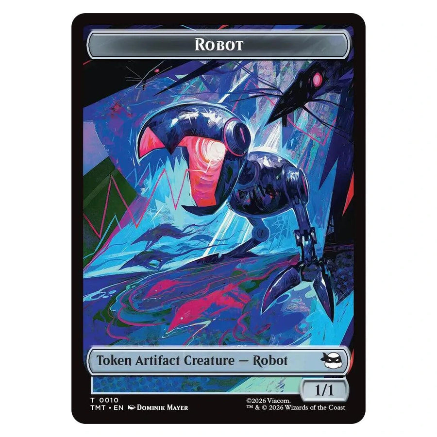 Mutagen // Food Double-Sided Token : TEENAGE MUTANT NINJA TURTLES - 9 // 8 trading card