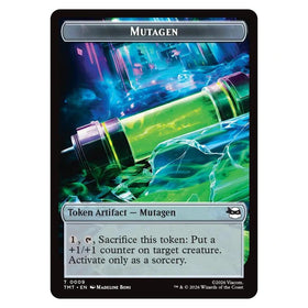 Mutagen // Food Double-Sided Token : TEENAGE MUTANT NINJA TURTLES - 9 // 8 trading card