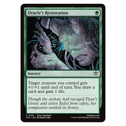 Oracle's Restoration : SECRETS OF STRIXHAVEN - 156 trading card